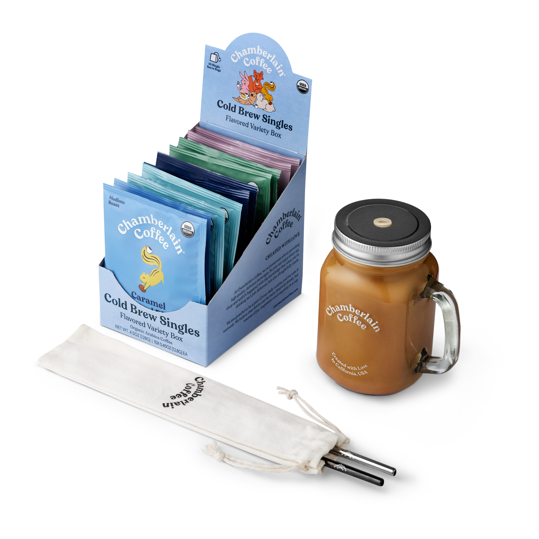 Organic Cold Brew Coffee Starter Pack