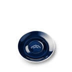 Navy Cup & Saucer  Product Shot Above